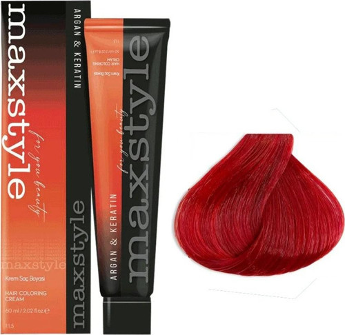 Argan Keratin Saç Boyası Kırmızı x 5 Adet