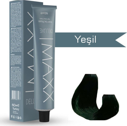 Deluxe Tüp Boya Yeşil 60 ml x 4 Adet