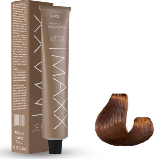 Deluxe Tüp Boya 8.73 Karamel 60 ml + Sıvı oksidan