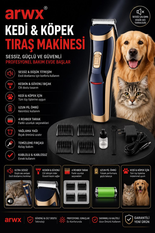 Kedi Köpek Kambur Tıraş Makinesi Kalitenin Adresi