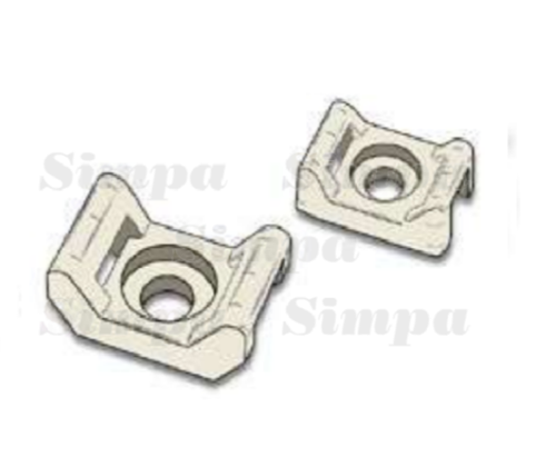 SP-VKB-1 Vidalı Kroşe,16x10,5 Beyaz, 500 Adet