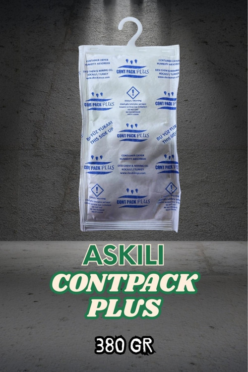 Contpack Plus Konteyner Depolar Özel Nem Alıcı Rutubet Engelleyici Korozyon Önleyici 40 Adet 380 gr