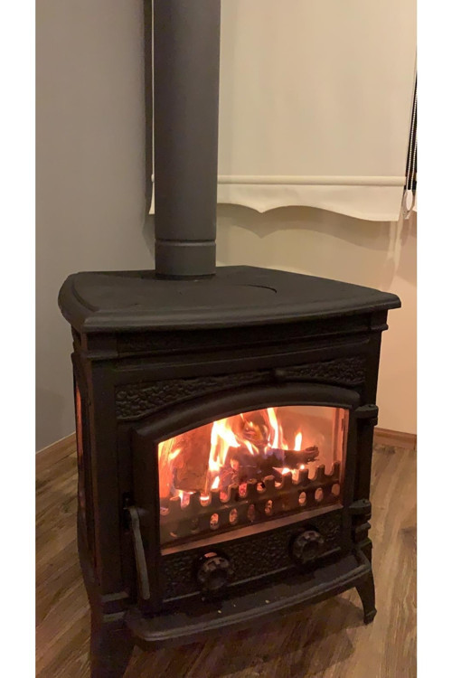 flamestove Sirius Ultra Yk 3 Camlı Yan Kapaklı Şömine Döküm Soba
