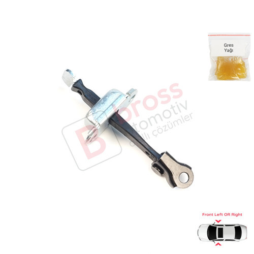 Mitsubishi L200 Triton MK5 KJ KK KL Pajero Sport MK3 Fiat Fullback MK1 5702A229 için Ön Kapı Gergisi