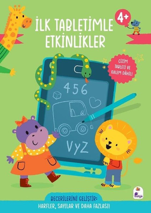İlk Tabletimle Etkinlikler 4+ Yaş Harfler Sayılar ve Daha Fazlası!