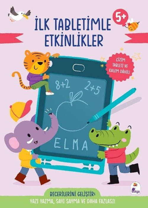 İlk Tabletimle Etkinlikler 5+ Yaş Yazı Yazma Sayı Sayma ve Daha Fazlası!