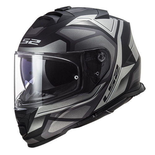 KAPALI KASK LS2 STORM 2 FASTER MAT TITANYUM ORJİNAL VİZÖRLÜ 2XL