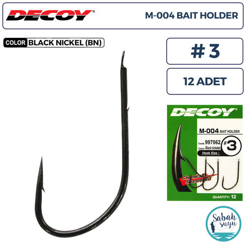 M-004 Bait Holder Olta İğnesi BN #3 (12 Adet)