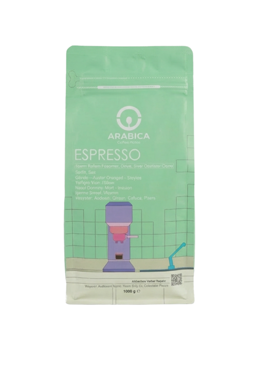 Espresso Kahve 1 kg Öğütülmüş Kahve Taze Kavrulmuş