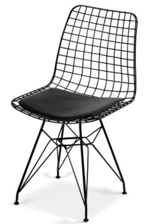 sandalyecafesi Sandalye Cafesi 1 Adet Metal Bükme Mutfak Ofis Cafe Bahçe Sandalyesi Bl008