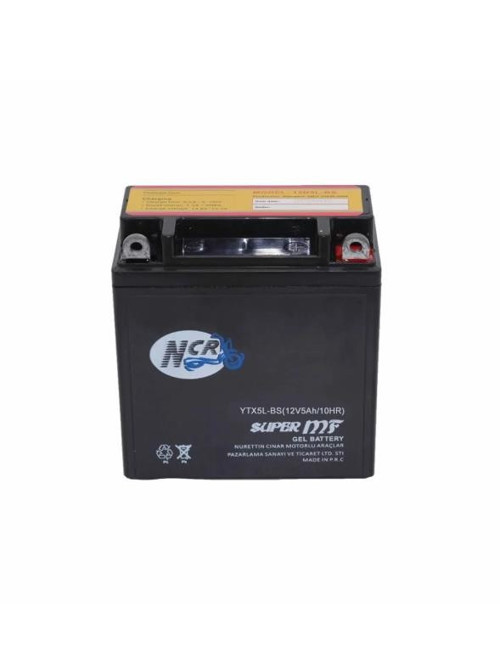 Motosiklet Aküsü Ytx5l-Bs 12 Volt 5 Amper