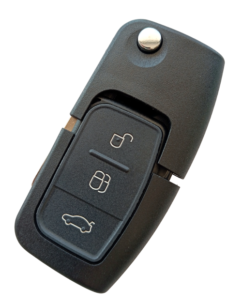 Ford Focus 2 Fiesta Mondeo Fusion Anahtar Kabı Kumanda Kabı Oto Anahtarlık Logolu