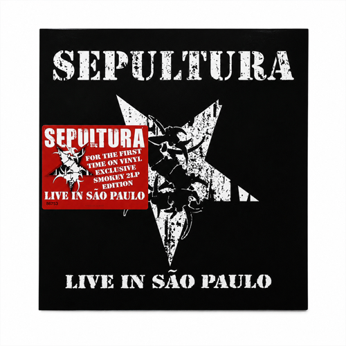 Sepultura - Live In Sao Paulo ( Smokey Vinyl 2 Lp ) - Plak