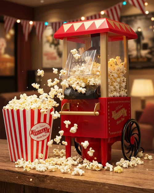 Sıcak Hava Teknolojili Yapışmaz Popcorn Makinesi - MZUIRG8267-8641