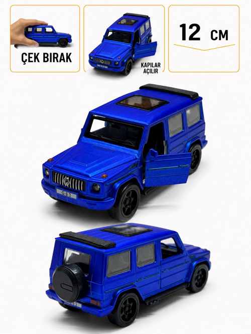 1:36 ÖLçek Mercedes G63 Metal Model Araba
