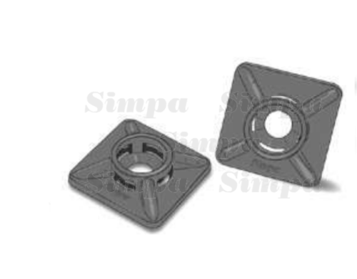 SP-YKS-2 Yapışkanlı Kroşe,19x19 Siyah, 500 Adet