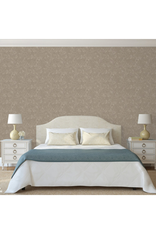 Shadow Design Wallpaper | MUSE 25107-2, Buz Gri, Açık, Elyaf Taban (Non-Woven) - 16.5 m²