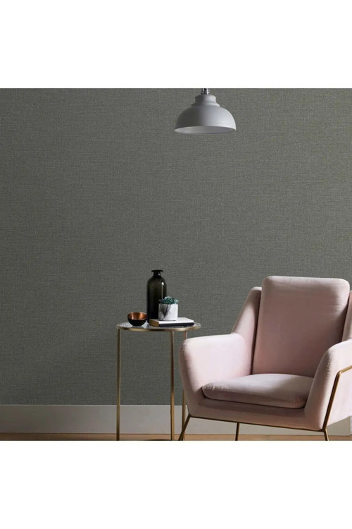 Klasik Duvar Kağıdı | BETA 1112-8, Koyu Gri, Elyaf Taban (Non-Woven) - 16.5 m²
