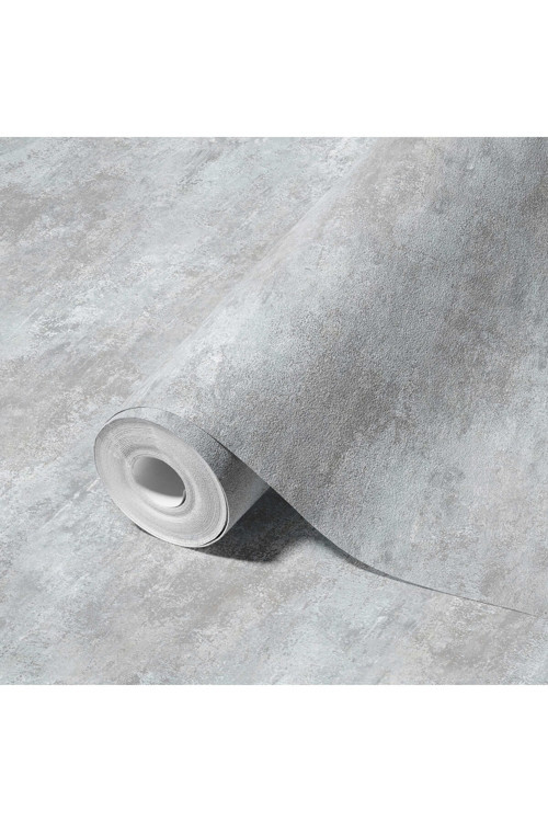 Modern Düz Desen Duvar Kağıdı | ROKA 23111-4, Gri, Elyaf Taban (Non-Woven) - 16.5 m²