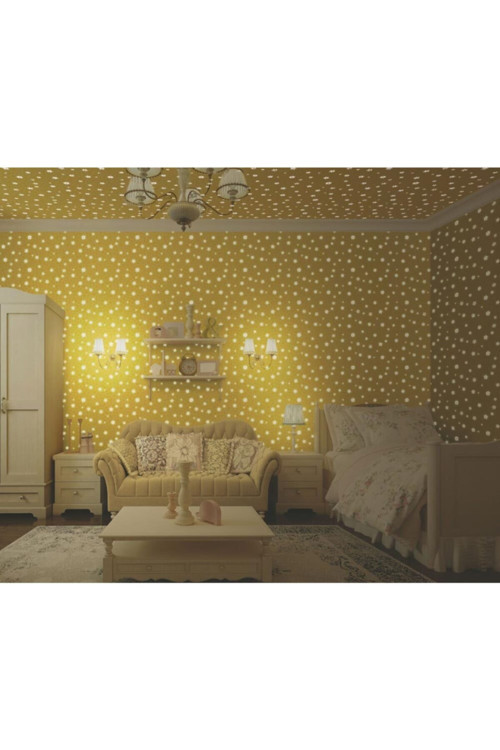 Çiçek Tasarımlı Duvar Kağıdı | ADAKIDS 8930-2, Yeşil, Açık, Elyaf Taban (Non-Woven) - 10.6 m²
