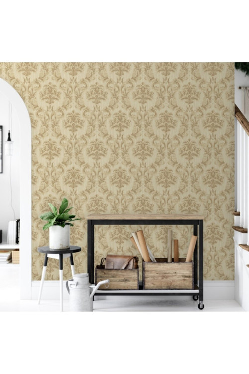 Damask Rich Ornament Wallpaper | EPHES 6808-2, Elyaf Taban (Non-Woven) - 10.6 m²