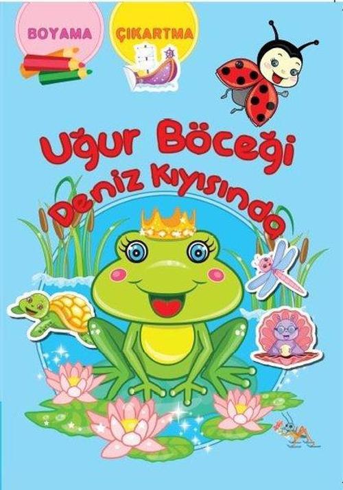 Uğur Böceği Deniz Kıyısında Boyama Kitabı