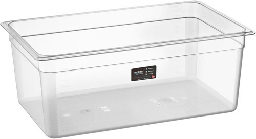 1 Dikdörtgen Pc Gastronom Küvet Gövde 530X325X200