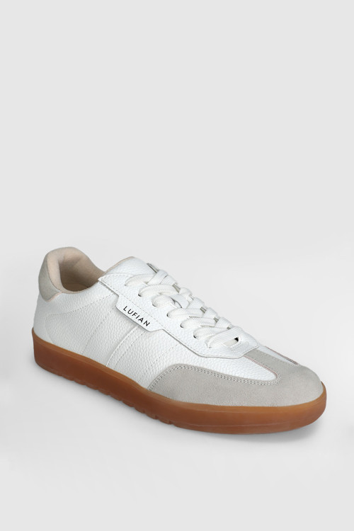 Brıan Erkek Deri Sneaker Ayakkabı Beyaz