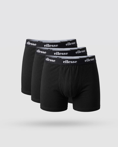 3lü Erkek Boxer 6SM9002-BK SİYAH