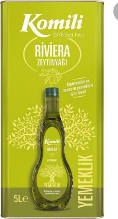 Riviera Zeytinyağı 5 Lt Teneke