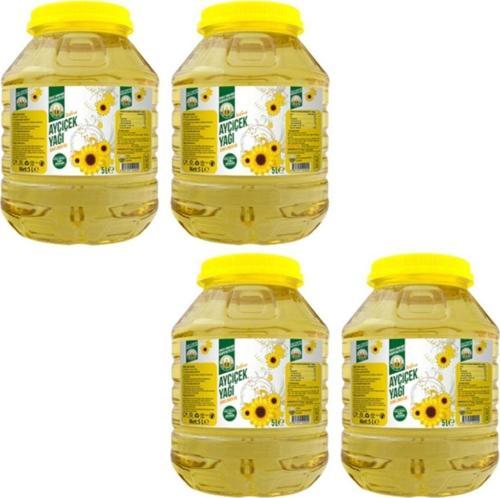 Türkiye Tarım Kredi Koop. Ayçiçek Yağ 5 Lt Pet Kvz X 4 Adet = 20 Kg