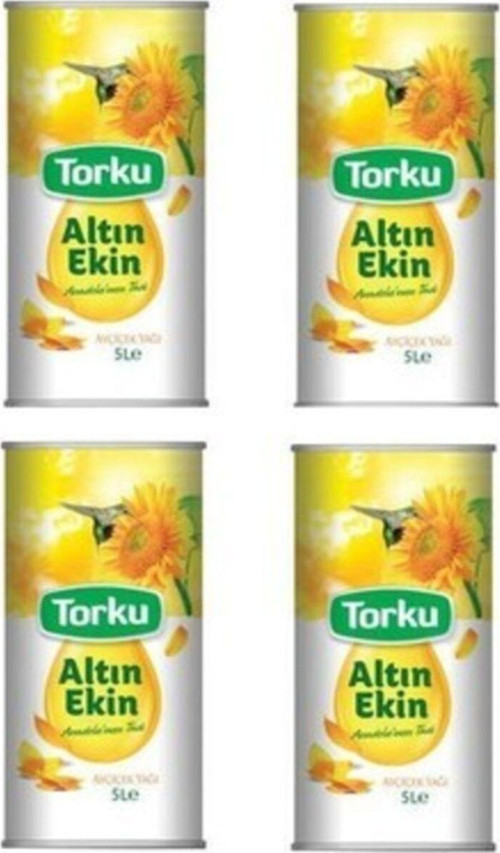Ayçiçek Yağı 5 Lt 4 Adet