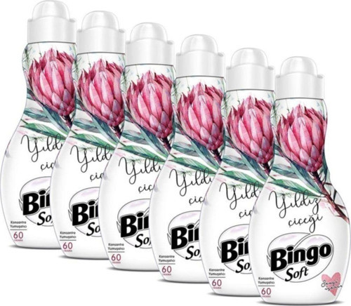Soft Konsantre Yumuşatıcı Yıldız Çiçeği 6 Adet 1440 ml