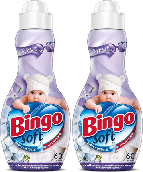 Soft Sensitive Konsantre Yumuşatıcı 2 Adet x 1440 ml