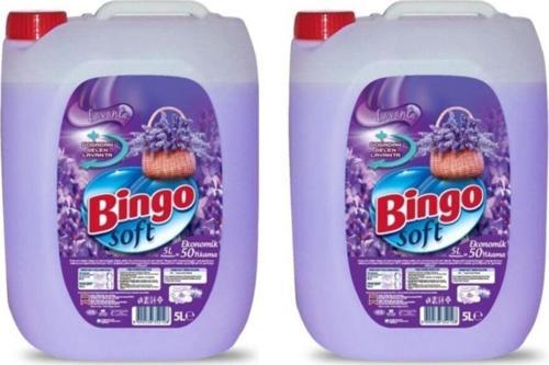 Soft Sıvı Çamaşır Yumuşatıcı Lavanta 2 Adet X 5 Litre