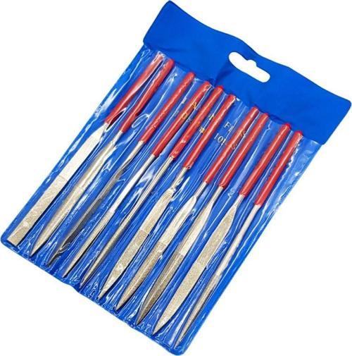 Elmas Saatçi Eğe Seti 4X160 Mm 10 Parça