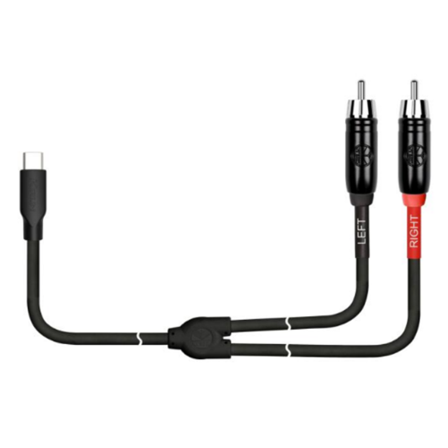 KIRLIN TYPE C DÖNÜŞTÜRÜCÜ UYC-394B/BK-3M (TYPE C - 2x RCA)