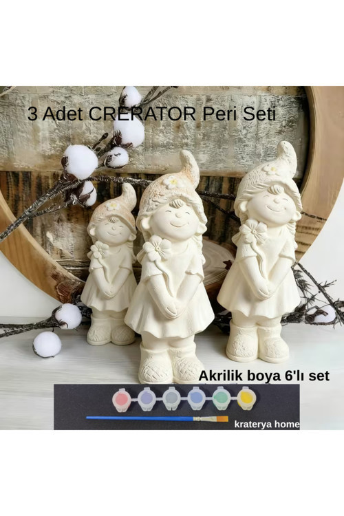 3 Adet CRERATOR Peri Seti