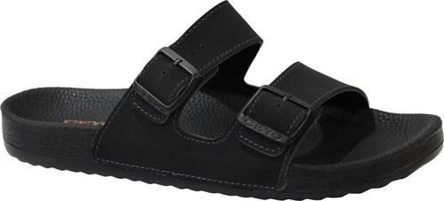 Bahama-10 Siyah Ortapedik Erkek Terlik & Sandalet