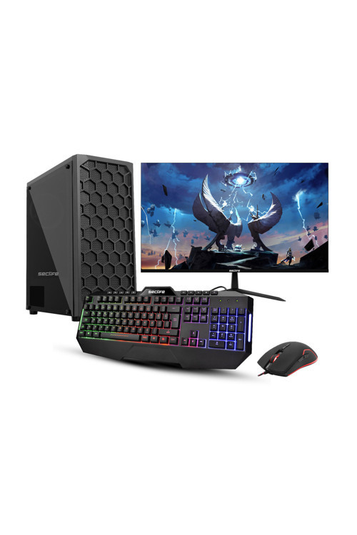 SECLIFE Mega Gm-6155 I5-3570 16gb 240gb Ssd 4gbvga Dos 24" Monitör Oyuncu Bilgisayarı