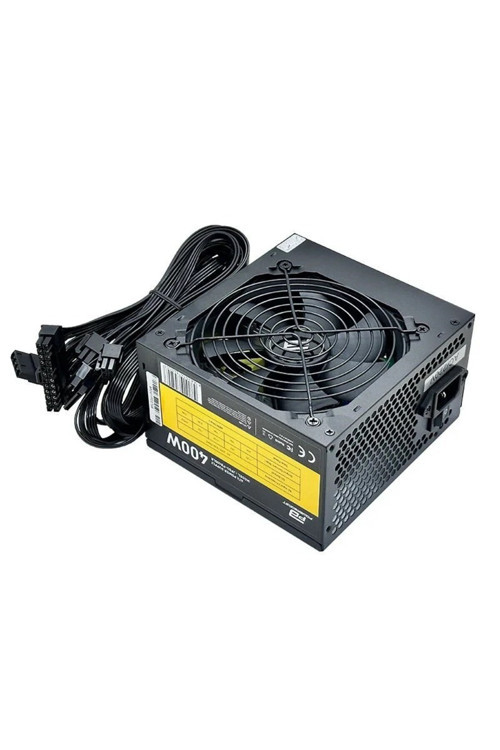 PowerBoost PB400LR 400W 1*PCI-E 6 Pin 12cm Siyah Fanlı ATX Power Supply