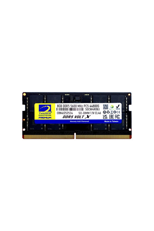 8GB 5600MHz CL46 DDR5 (TMD58GB5600S46) Notebook Ram