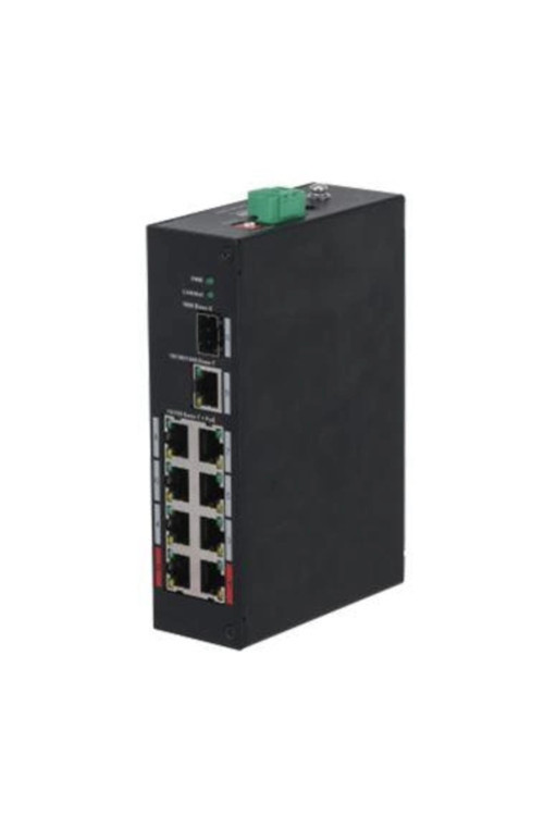 Pfs3110-8et-96-v2 8 Port 10/100 + 1xgb Rj45/1xgb Sfp Uplınk 96w Poe Endüstriyel Swıtch