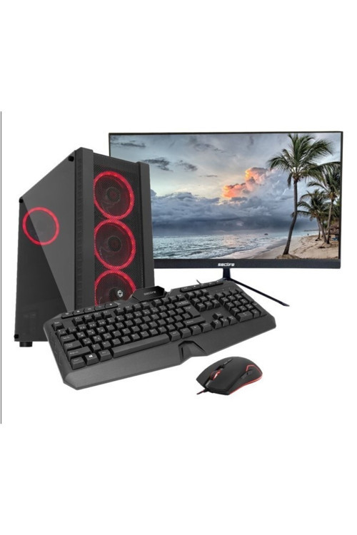 SECLIFE Gm-9675 I5-9600k 32gb 512gb 4gbvga 500w +24" Monitör Dos Oyuncu Pc