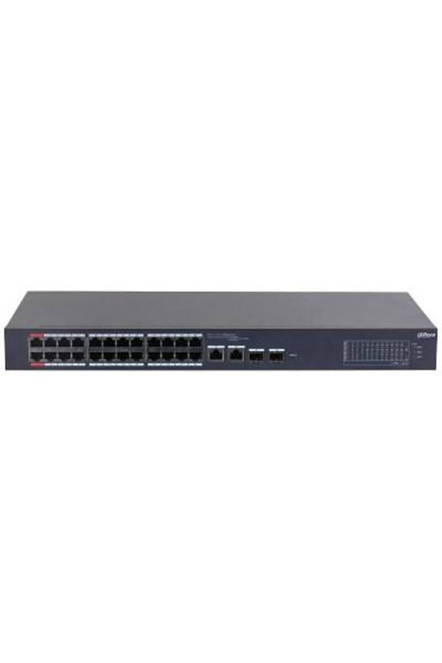 CS4226-24ET-240 26 Port 24xPOE 10/100 240W +2SFP Yönetilebilir Switch