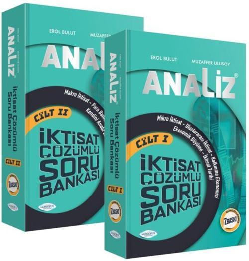 Monopol Yayınları Analiz İktisat Çözümlü Soru Bankası 7. Baskı (Cilt 1-2) Monopol Yayınları