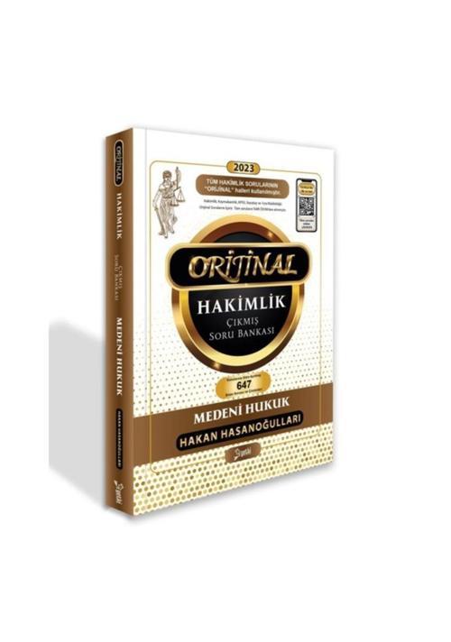 Yetki Yayıncılık 2023 Orijinal Medeni Hukuk Hakimlik Çıkmış Sorular