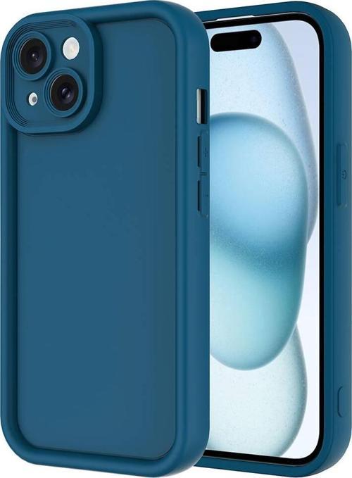 iPhone 14 Kılıf Kamera Korumalı Ananas Silikon Kapak