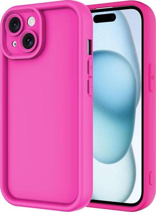 iPhone 14 Kılıf Kamera Korumalı Ananas Silikon Kapak