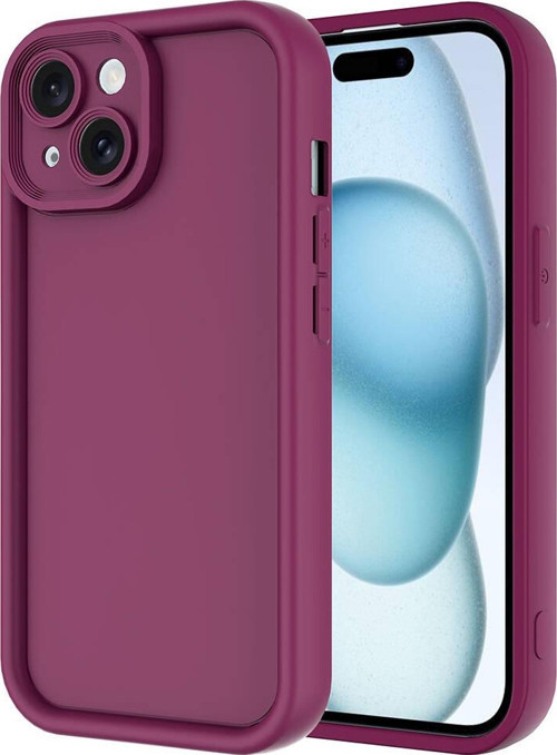iPhone 14 Kılıf Kamera Korumalı Ananas Silikon Kapak